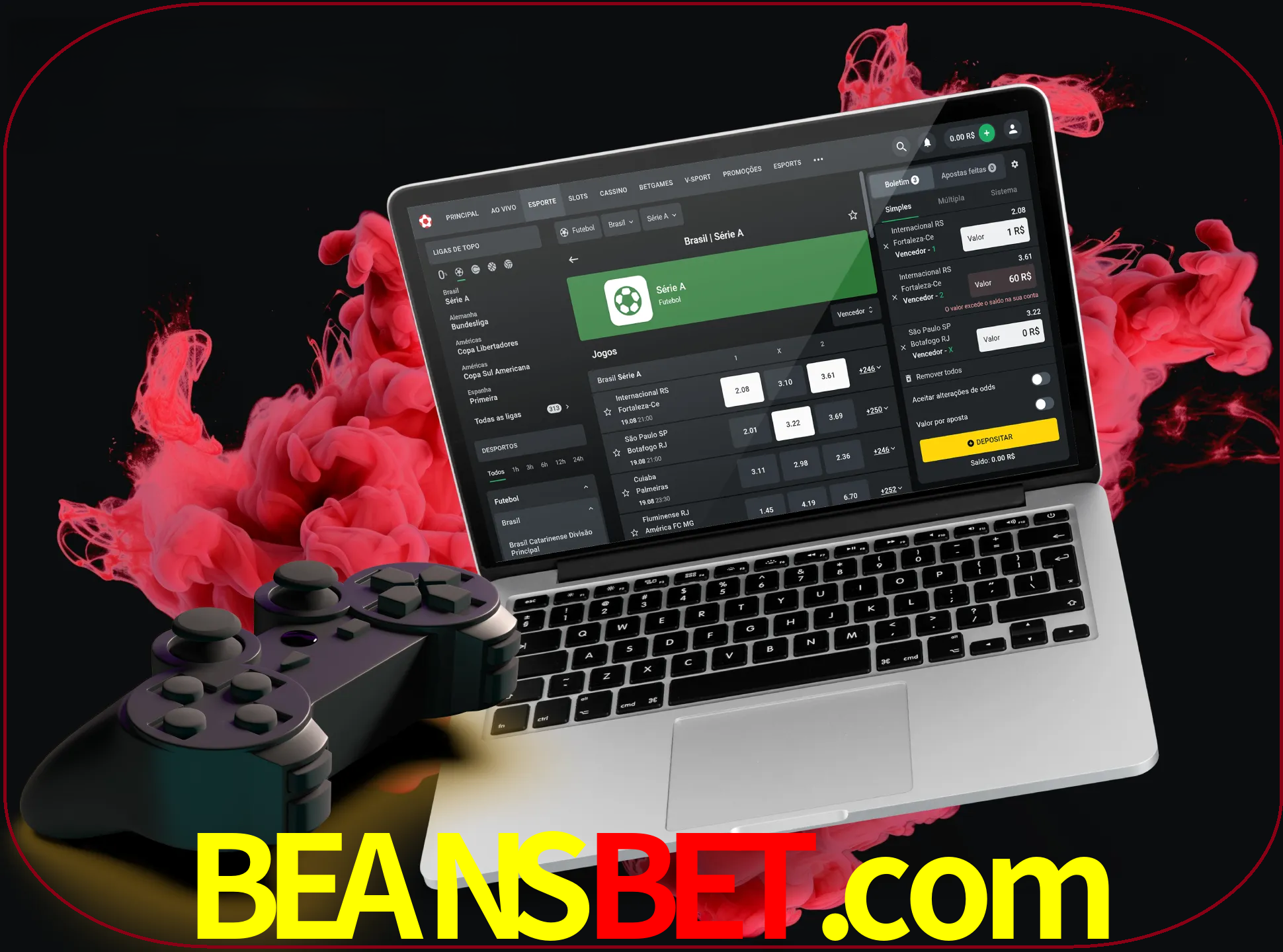 Visite a secção especial de jogos de vídeo em beansbet para descobrir em que jogos pode apostar e ganhar muito dinheiro.