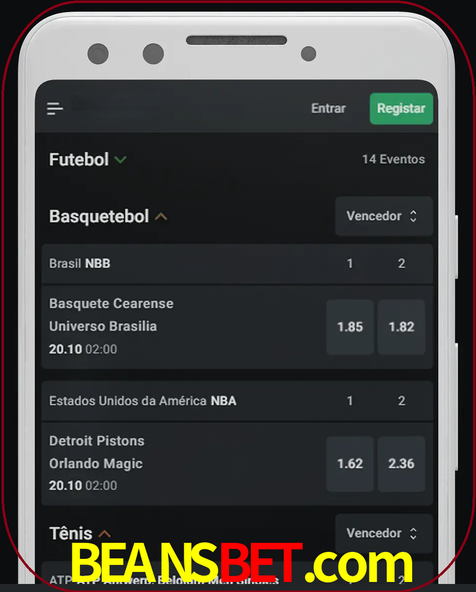 Aposte e assista aos esportes em formato ao vivo.