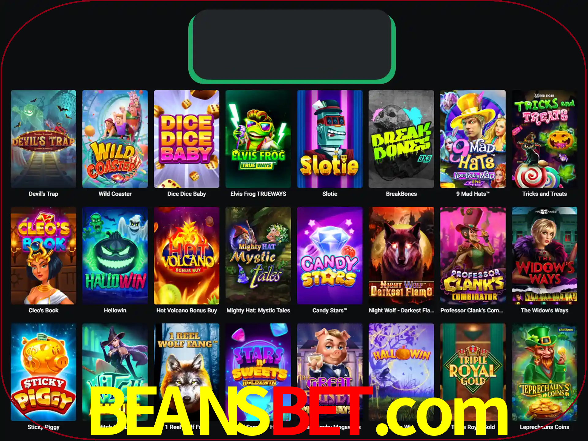 Procure por seus amados jogos de slot.