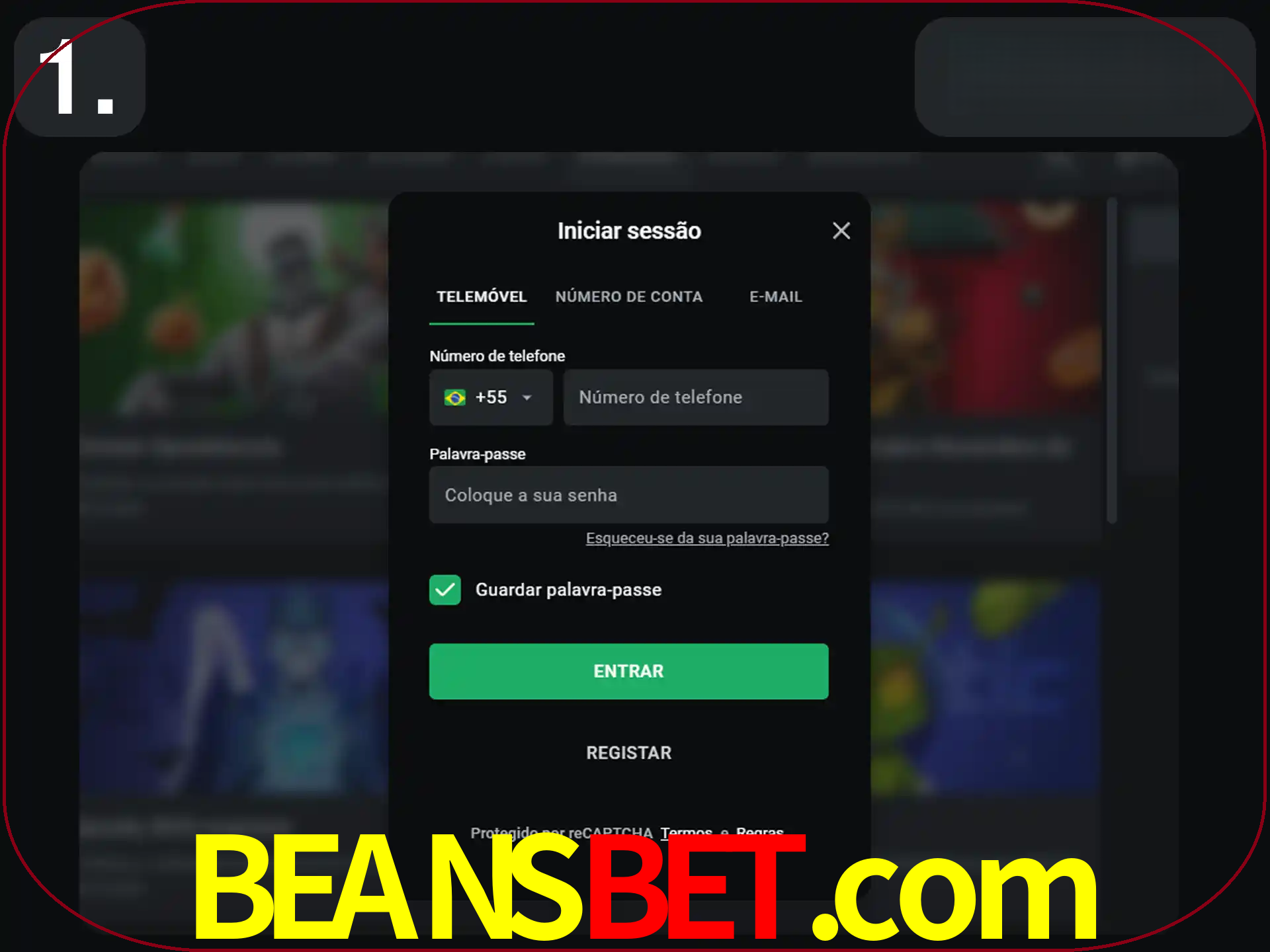 Acesse o site.