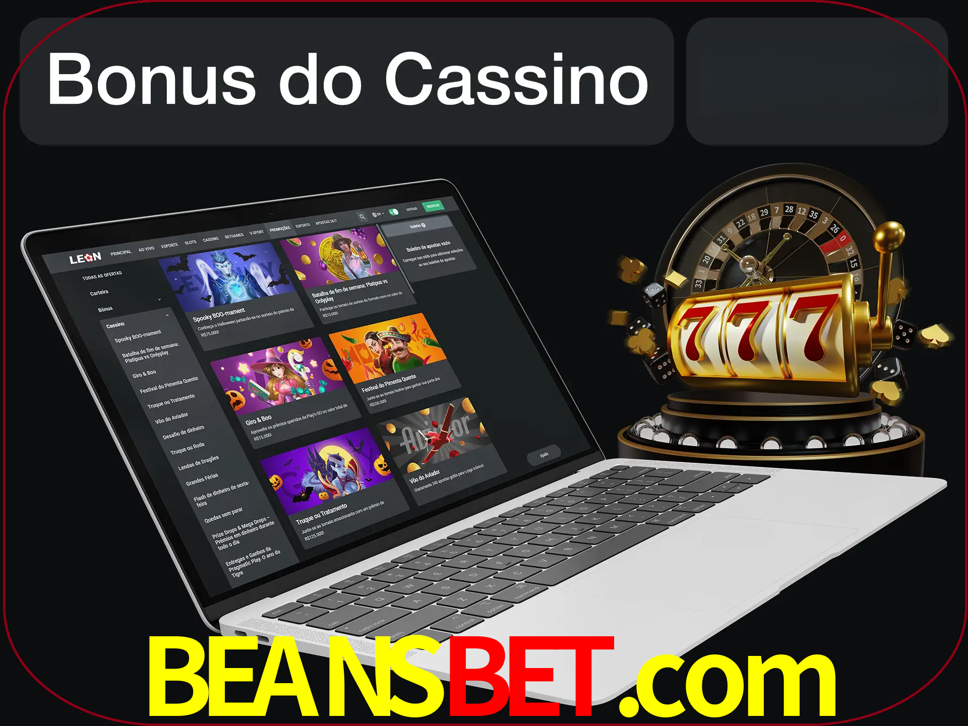 Use o bônus do cassino para começar melhor.